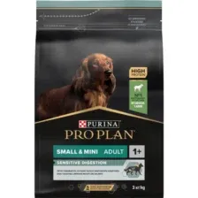 Корм Pro Plan Small & Mini Adult Sensitive Digestion (Ягненок) для собак 3 кг