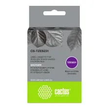 Картридж CACTUS CS-TZES231 (аналог Brother TZES231)