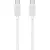 Кабель Usams US-SJ691 USB Type-C - USB Type-C (1 м, белый)