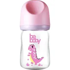 Бутылочка для кормления Be Baby Антиколиковая / R-01B/150 (150мл, розовый)