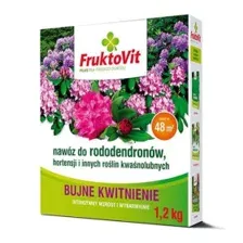 Удобрение Фруктовит Плюс для рододендронов, вересковых, гортензий 1.2 кг, коробка