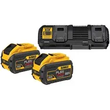 Аккумулятор с зарядным устройством DeWalt DCB132X2 (20В/2x9 Ач)