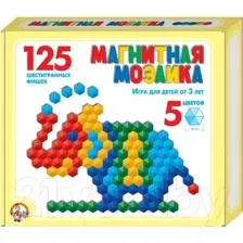Развивающая игра Десятое королевство Мозаика магнитная шестигранная / 00962