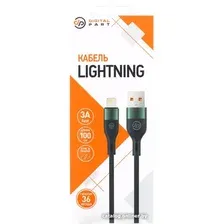 Кабель Digital Part LC-309 USB Type-A - Lightning (1 м, зеленый)