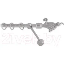 Карниз для штор Lm Decor Кения 023 1р витой (сатин, 2.4м)