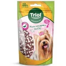 Мини-косточки Triol для мини-собак из утки, DENTAL, 50 г