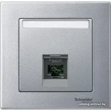 Накладка для компьютерной/телефонной розетки Schneider Electric Merten System M MTN465860