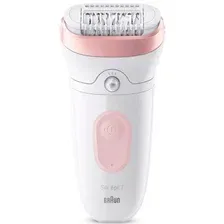 Эпилятор Braun Silk-epil 7 SE 7-000 (белый/розовый)