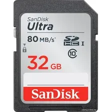 Карта памяти SanDisk SDHC (Class 10) 32GB [SDSDUNC-032G-GN6IN]