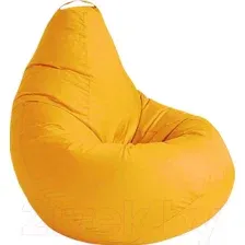 Кресло-мешок Kreslomeshki Груша Аnti-vandal XXL / GA-130x90-ZH (желтый)