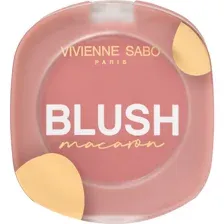 Румяна для лица Vivienne Sabo Macaron, тон 03, нежно-розовый, 4.1 г
