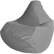 Кресло-мешок Flagman Макси XXL Г2.5-418 (Parma 1015 Mouse, велюр)
