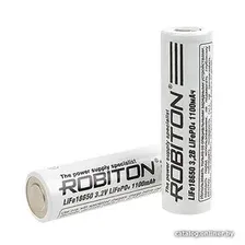 Аккумулятор Robiton LiFe18650 1100mAh