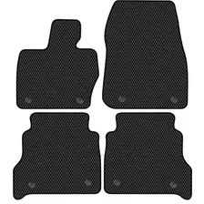 Комплект ковриков для авто Alicosta Land Rover Range Rover P530 Autobiography V (suv / P530, D350 (Short)) 2021 - Н.В. (черный, ромб)