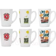 Набор кружек Luminarc Tea & Coffee P8590