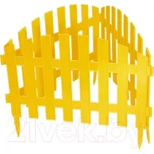 Изгородь декоративная Palisad Винтаж 65010 (желтый)