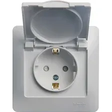 Розетка Schneider Electric Glossa GSL000146 (белый)