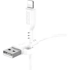 Кабель Borofone BX91 Lighting (1м, белый)