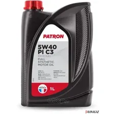 Моторное масло Patron 5W-40 PI C3 1л