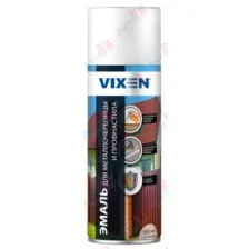 VIXEN VX-43005 Эмаль для металлочерепицы и профнастила Винно-красный RAL 3005 520 мл аэрозоль