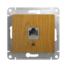 Розетка компьютерная Systeme Electric Glossa GSL000581K (дуб)