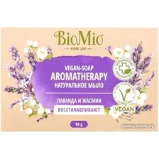  BioMio Мыло твердое Bio-Soap жасмин и эфирное масло лаванды 90 г