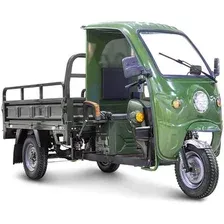 Грузовой электроскутер Rutrike D4 Next кабина 1800 60V 1500W (зеленый)