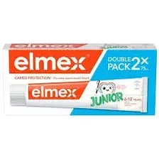 Зубная паста Elmex Colgate Junior 6-12 лет (2 тюбика в упак по 75мл)