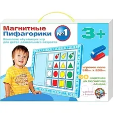 Развивающая игра Десятое королевство Магнитные Пифагорики 3+ № 1 / 01496
