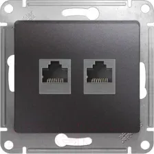 Розетка Systeme (Schneider) Electric Glossa GSL001385KK