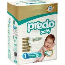 Подгузники Predo Baby №1 2-5 кг (13 шт)