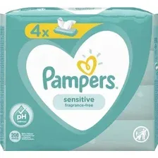 Влажные салфетки Pampers Sensitive (4x52 шт)