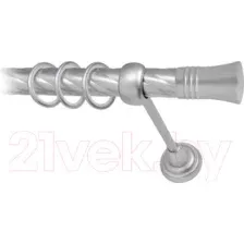 Карниз для штор Lm Decor Гиро 071 1р витой 25мм (сатин, 2.4м)