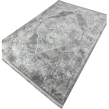 Ковер для жилой комнаты Radjab Carpet Афина Прямоугольник 9017A 12895RK (1.6x2.3, Grey/Cream)
