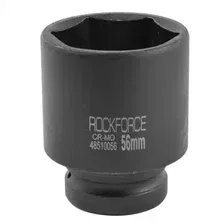 RF48510056 Головка торцевая 56мм 1' 6-гранная ударная удлиненная L=90мм ROCKFORCE RF-48510056 /1/20