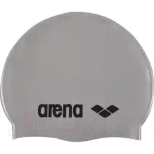 Шапочка для плавания ARENA Classic Silicone Cap / 91662 51 (Silver)