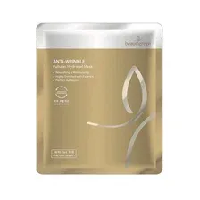 Маска для лица BEAUUGREEN Anti-Wrinkle Pullulan гидрогелевая против морщин