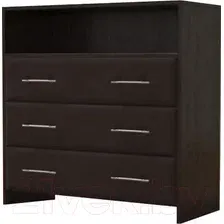 Комод PROxSON Varna 90x40x90 (венге/шоколад)