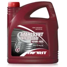 Моторное масло FAVORIT STAHLSYNT Intellect DI 10W-40 5л CI-4/SL