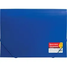 Папка для бумаг BRAUBERG Business 224144 (синий)