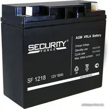 Аккумулятор для ИБП Security Force SF 1218 (12В/18 А·ч)