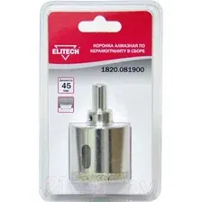 Коронка Elitech 1820.081900