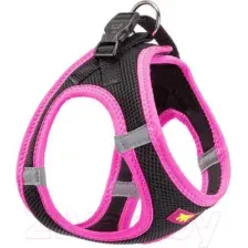 Шлея Ferplast Kaori P 75469050 (M, черный/розовый)