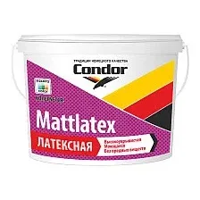 Краска Condor ВД Mattlatex 3.75 кг (белый))
