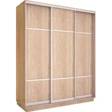 Шкаф-купе Евва 203 SS.03 АЭП ШК.3 02 (сонома/серебро)