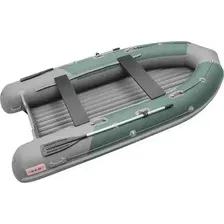 Надувная лодка Roger Boat Sfera 3800 (безконусная, средний киль, зеленый/серый комби)