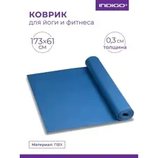 Коврик Indigo PVC YG03 (синий)