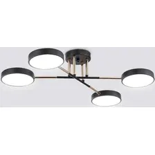 Люстра Ambrella FL516332/4 BK/FGD (черный/золото)