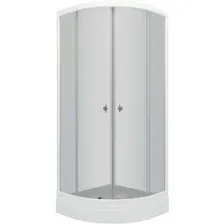 Душевой уголок Triton Грэй В 90х90 (белый)