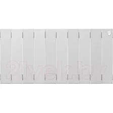 Радиатор биметаллический Royal Thermo PianoForte 300 Bianco Traffico 10 секций